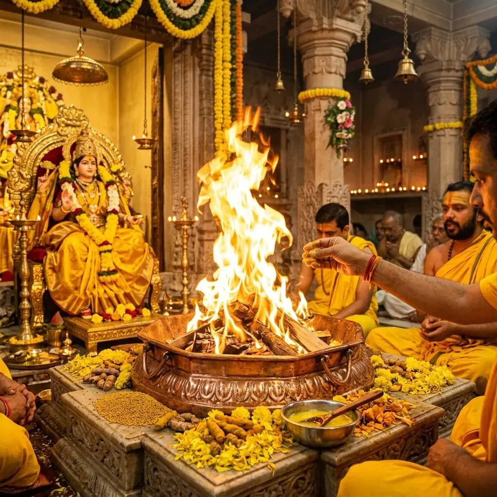 Maa Baglamukhi Anusthan