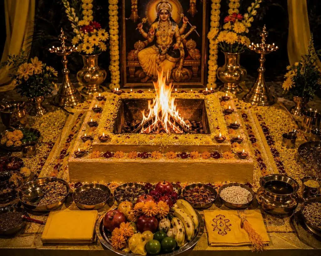 Sacred Havan Fire