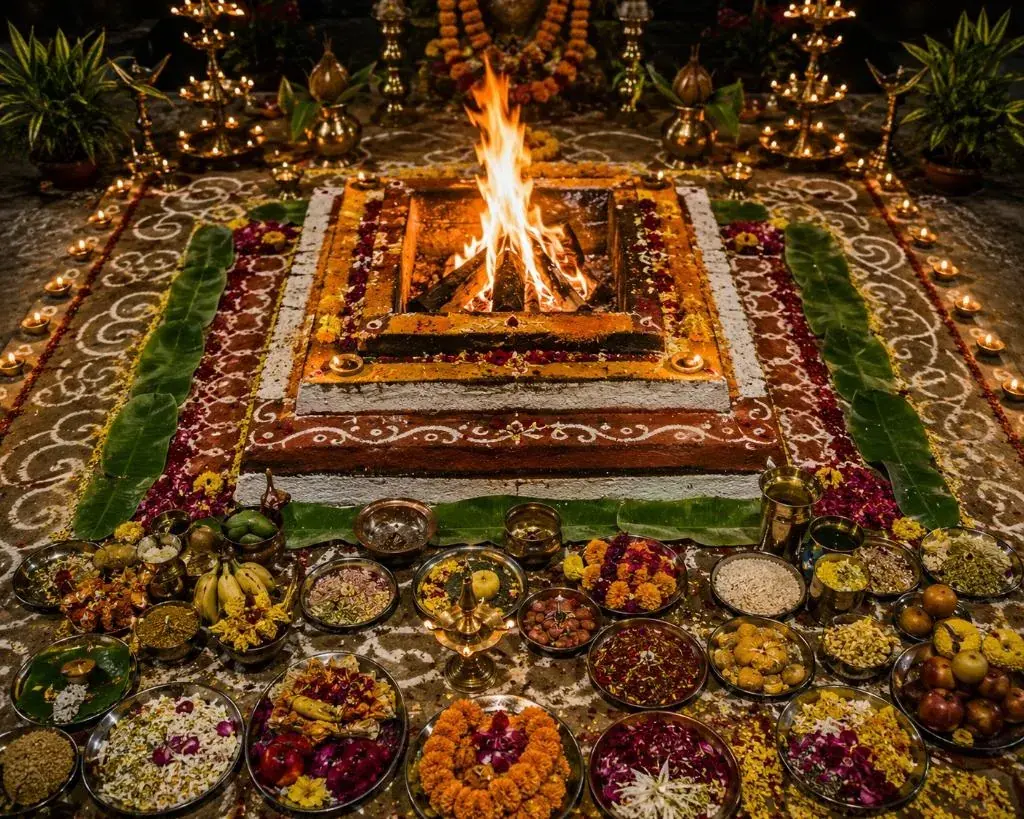 Maa Baglamukhi Havan Ritual